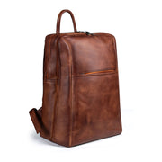 Brown Leather Backpack