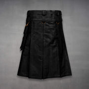 Mens Gothic Kilt Leather
