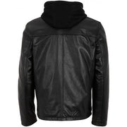 Shearling Jacket for Men with Hood (Copy)