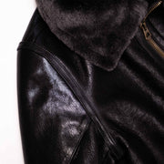 Pilot Jacket Brown Leather