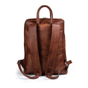 Brown Leather Backpack