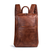 Brown Leather Backpack