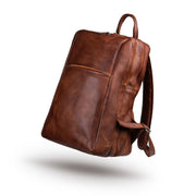 Brown Leather Backpack