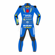 Suzuki leather one piece racing motorcycle suit