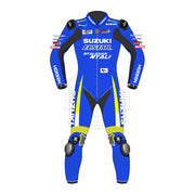 Suzuki leather one piece racing motorcycle suit