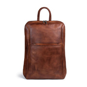 Brown Leather Backpack