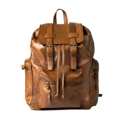 Genuine Leather Canvas Retro Backpacks | Laptop Shoulder Bags