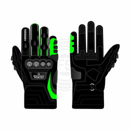 Alex Lowes Black and Green Motorcycle