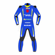 Suzuki leather one piece racing motorcycle suit