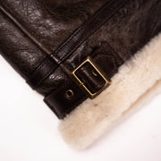 B3 Shearling Bomber Jacket Aviator Brown