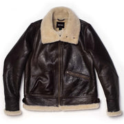 B3 Shearling Bomber Jacket Aviator Brown