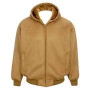 Shearling Jacket for Men with Hood