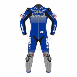 Joan Mir Suzuki One Piece Leather Riding Motorbike Suit Motogp 2022