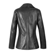Women’s Leather Blazer 3 Button