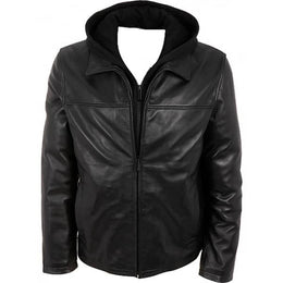 Shearling Jacket for Men with Hood (Copy)