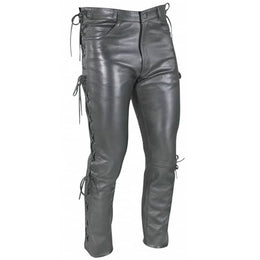 Lace Up Leather Pants for Women