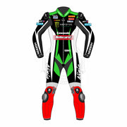 Kawasaki One Piece Green Racing Leather