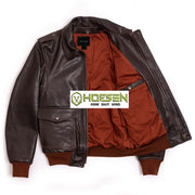 A 2 Flight Jacket Brown Bomber Jackets Men