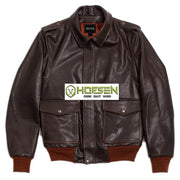 A 2 Flight Jacket Brown Bomber Jackets Men