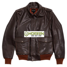 A 2 Flight Jacket Brown Bomber Jackets Men