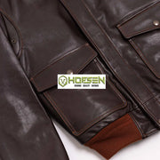 A 2 Flight Jacket Brown Bomber Jackets Men